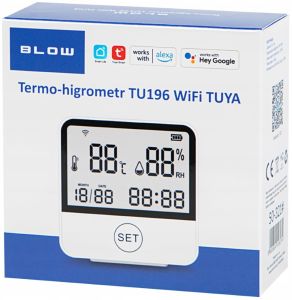 Thermometer binnen wit SMART Wi-Fi TUYA - Afbeelding 2