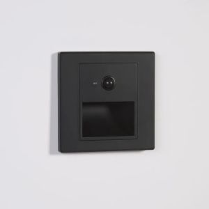 LED Trapverlichting 1,5W 3000K zwart + sensor - Afbeelding 2