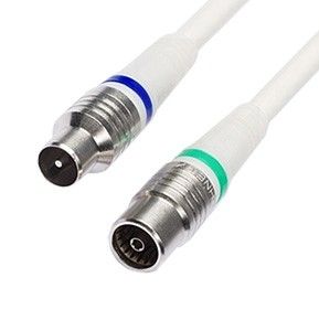 Coax aansluitkabel compleet ONVERPAKT 5m - Afbeelding 2