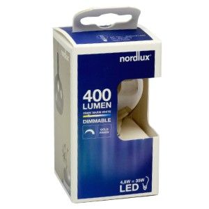 Nordlux LED kogel E27 4,8-35W 2500K filament gold dimbaar - Afbeelding 2