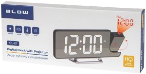 Digitale wekker met projectie + temperatuur 18cm - Afbeelding 2
