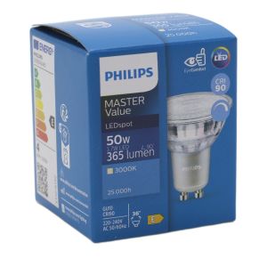 Philips LED spot GU10 3,7-50W 3000K dimbaar - Afbeelding 2