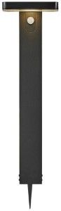 LED Solar tuinlamp op spie Rica 5W 3000K zwart 60cm - Afbeelding 2