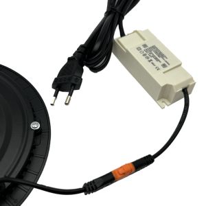 LED panel downlight 24W 4000K incl. driver zwart - Afbeelding 2
