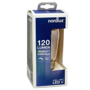 Nordlux LED ST64 E27 3,5-12W 1800K retro deco gold dimbaar - Afbeelding 2