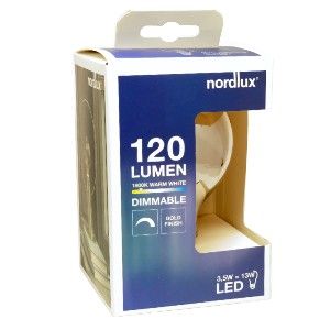 Nordlux LED Globe G95 E27 3,5-15W 1800K retro deco gold dimbaar - Afbeelding 2