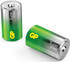 GP Super Alkaline batterij D blister(2) - Afbeelding 2