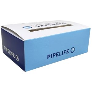 Klembeugel PVC 3/4 (19mm) koppelbaar creme per stuk - Afbeelding 2
