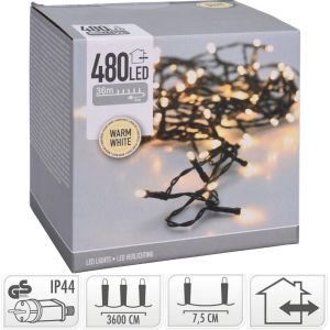 Mini strengverlichting 480 LEDS warm wit - Afbeelding 2