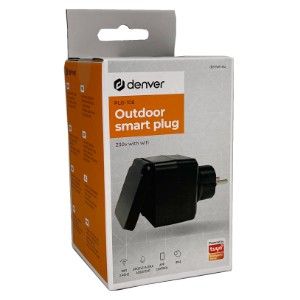 Slimme stekker 3600W outdoor Denver SMART Wi-Fi TUYA - Afbeelding 2