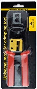 Universele modulaire krimptang RJ45 / RJ12 / RJ11 - Afbeelding 2