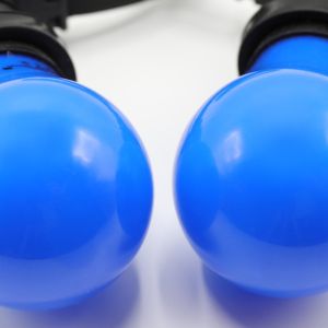 LED normaallamp GLS E27 blauw 2W - Afbeelding 2