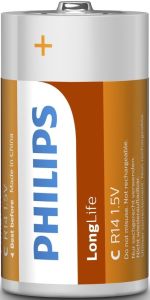 Philips Longlife batterij C blister(2) - Afbeelding 2
