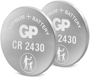 GP CR2430 lithium knoopcel batterij 3V blister(2) - Afbeelding 2