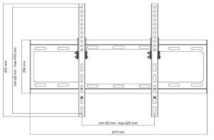 TV wandbeugel WM2621 One For All - Afbeelding 2