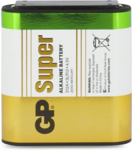 GP Super Alkaline batterij 4,5V blister(1) - Afbeelding 2