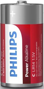 Philips Power Alkaline batterij C blister(2) - Afbeelding 2