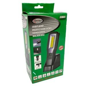 LED looplamp oplaadbaar COB met docking station - Afbeelding 2