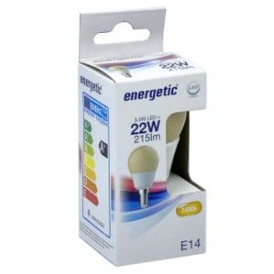 Energetic LED kogel E14 2,9-22W 2400K flame - Afbeelding 2
