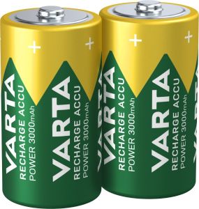 Varta NiMH oplaadbare batterij C 3000mA blister(2) - Afbeelding 2