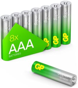 GP Super Alkaline batterij AAA blister(8) - Afbeelding 2