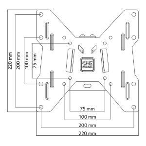 TV wandbeugel WM2211 One For All - Afbeelding 2