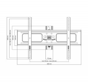 TV wandbeugel WM2651 One For All - Afbeelding 2