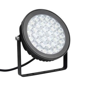 RGB-CCT LED tuinspot IP65 25W rond zwart - Afbeelding 2