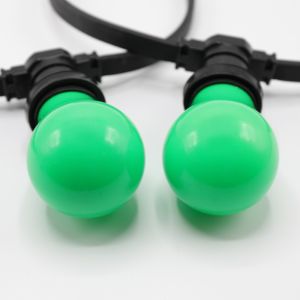 LED normaallamp GLS E27 groen 2W - Afbeelding 2