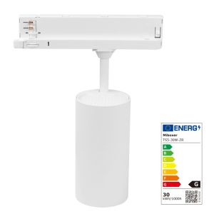 RGB-CCT LED 3-fase railspot 30W wit - Afbeelding 2