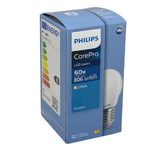 Philips LED kogel E27 6,5-60W 2700K filament mat - Afbeelding 2