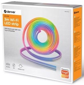 Feestverlichting lichtsstrip 3m 24W flex dreamcolor SMART Wi-Fi TUYA - Afbeelding 2