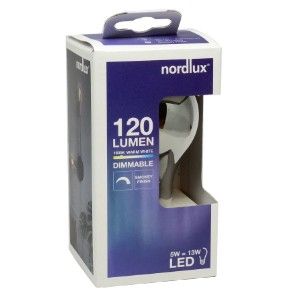 Nordlux LED GLS E27 5-13W 1800K filament spiraal grey dimbaar - Afbeelding 2