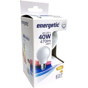 Energetic LED GLS E27 4-40W 2700K filament mat - Afbeelding 2