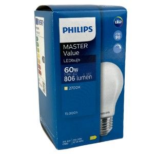 Philips LED GLS E27 5,9-60W 2700K filament mat dimbaar - Afbeelding 2