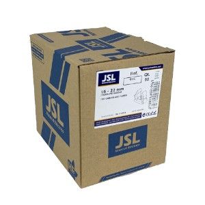 Klembeugel 25-28mm koppelbaar grijs JSL doos(50) - Afbeelding 2