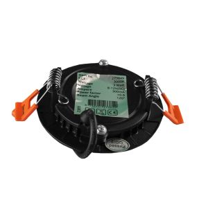 LED panel downlight 3W 4000K incl. driver zwart - Afbeelding 2