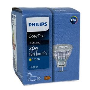 Philips LED spot MR11 GU4 12V 2,3-20W 2700K - Afbeelding 2