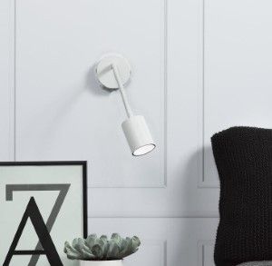 Wandlamp Explore Flex GU-10 met schakelaar wit - Afbeelding 2
