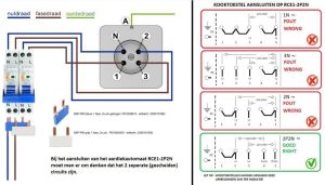Aardlek - fornuisautomaat 2 x 16A B kar 30mA 2p SEP - Afbeelding 2