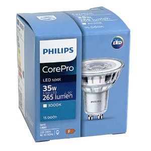 Philips LED spot GU10 3,5-35W 3000K - Afbeelding 2