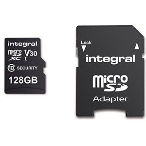 Micro SD geheugenkaart V30 128GB Security - Afbeelding 2