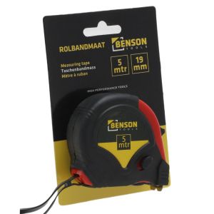 Rolmaat - Meetband rubber 5 meter - 19 mm - Afbeelding 2
