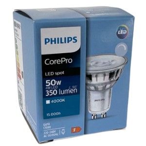 Philips LED spot GU10 4-50W 4000K dimbaar - Afbeelding 2