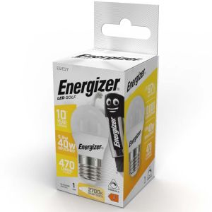 Energizer LED kogel E27 5,5-40W 2700K mat dimbaar - Afbeelding 2