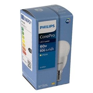 Philips LED kogel E14 6,5-60W 4000K mat - Afbeelding 2