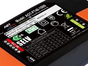 LED driver 28-40W 700-1050mA Dimbaar AC AGT - Afbeelding 2
