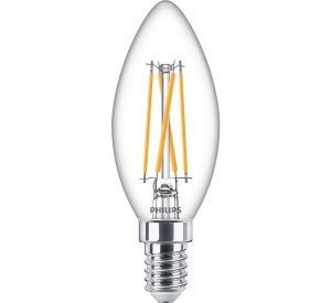 Philips LED kaars E14 3,4-40W filament helder WarmGlow blister - Afbeelding 2