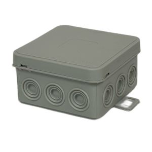 Kabeldoos IP54 grijs vierkant 75x75x41mm - Afbeelding 2