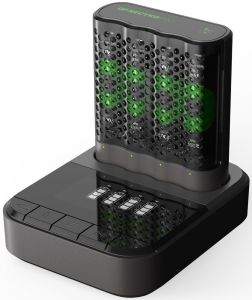 GP Batterijlader USB 1,3H met 4x2100mA AA batterij - Afbeelding 2